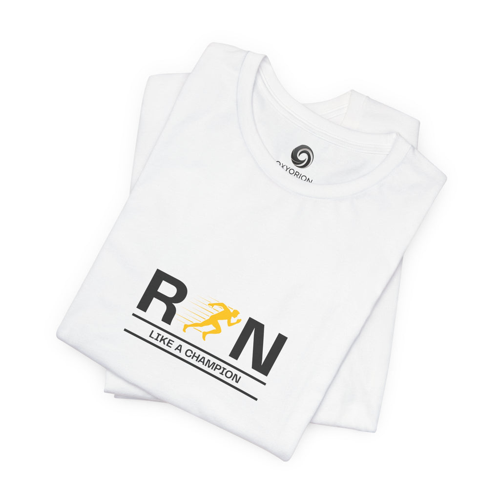 Unisex "RUN" Tee - Perfect for Runners and Fitness Lovers